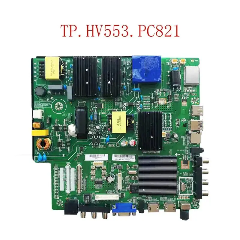 Picture of TP.HV553.PC821 dual output single and dual drive adjustable WiFi network motherboard 1G + 8G 4 core motherboard support 4K Multicolor