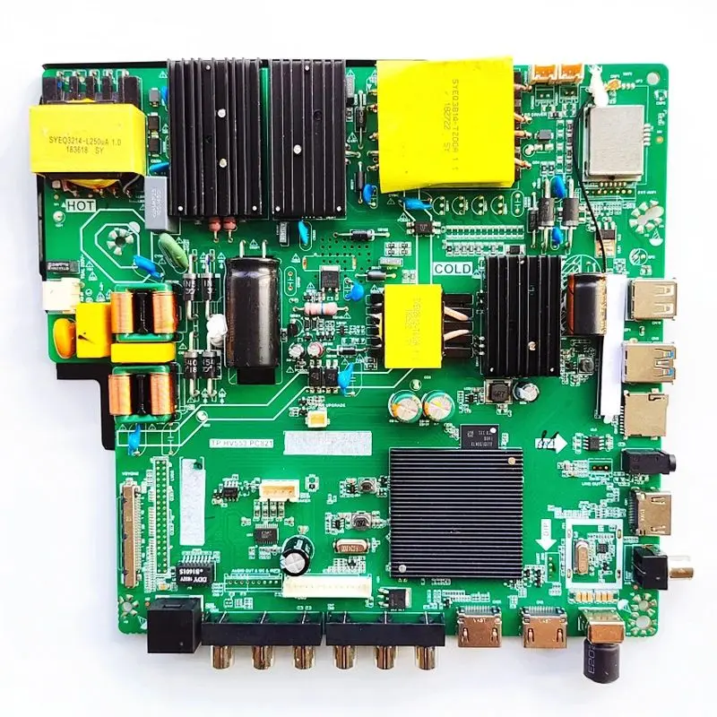Picture of TP.HV553.PC821 dual output single and dual drive adjustable WiFi network motherboard 1G + 8G 4 core motherboard support 4K Multicolor