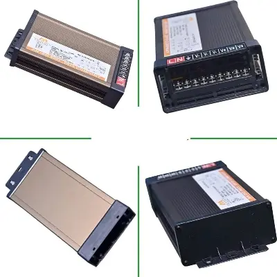 Picture of 5V Power Supply 70A 350W 110V / 220V AC to DC 5V 70amp Universal Transformer Switching Driver Converter 5V Power Adapter for WS2812B WS2813 LED Strip Pixel Lights CCTV Camera Security System Black