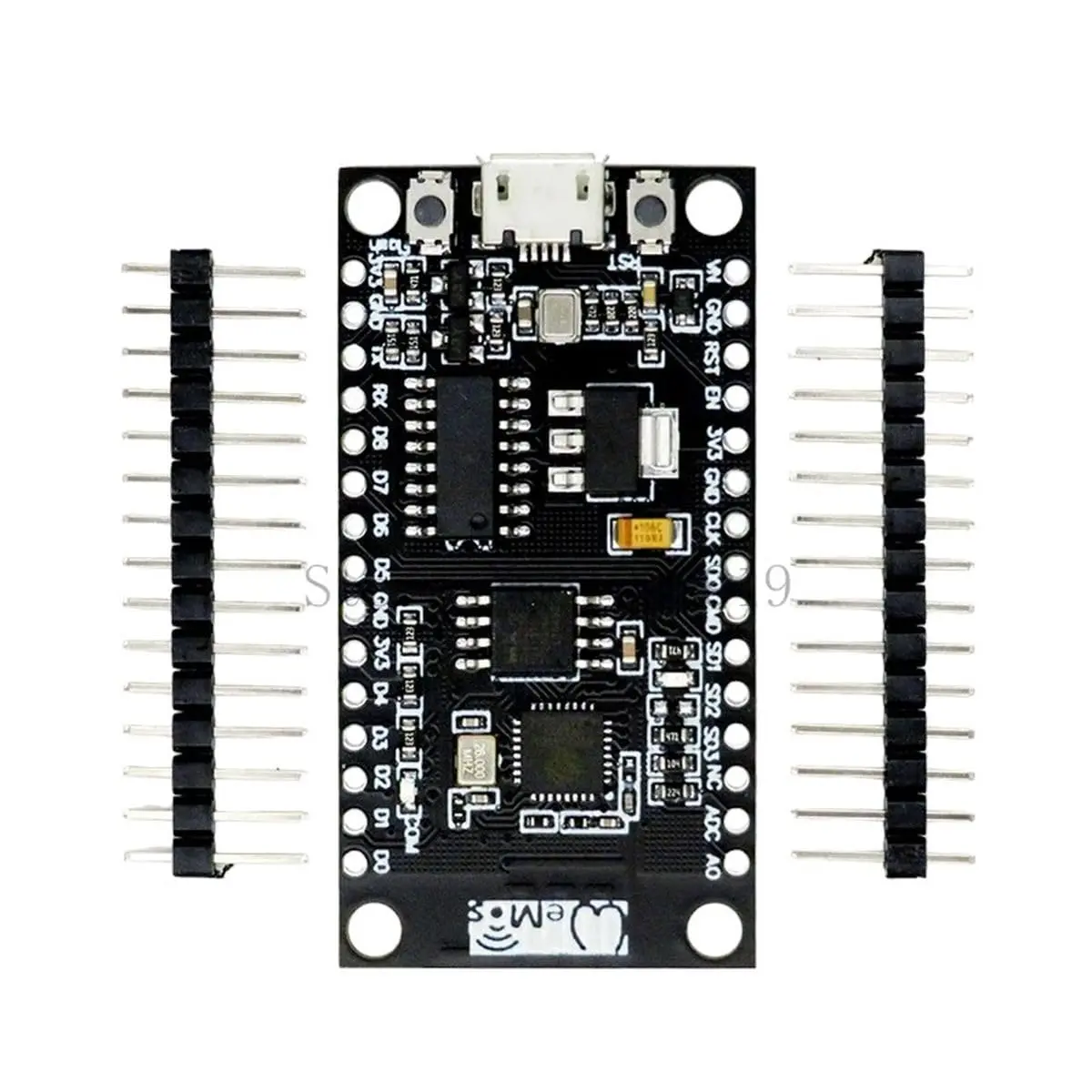 Picture of NodeMCU V3 Lua WIFI module integration of ESP8266 + Extra memory 32M Flash USB-serial CH340G 