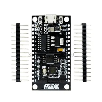 Picture of NodeMCU V3 Lua WIFI module integration of ESP8266 + Extra memory 32M Flash USB-serial CH340G 