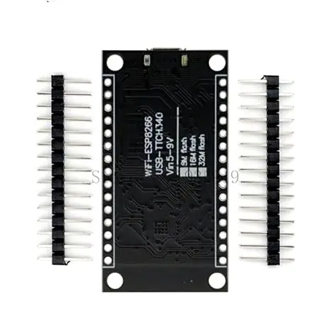 Picture of NodeMCU V3 Lua WIFI module integration of ESP8266 + Extra memory 32M Flash USB-serial CH340G 