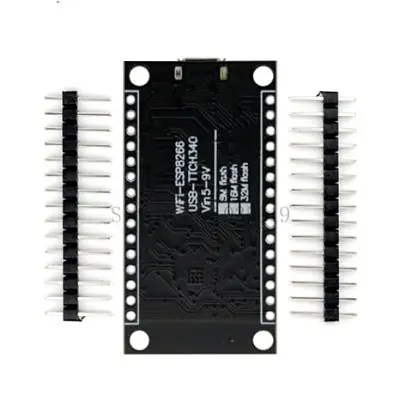 Picture of NodeMCU V3 Lua WIFI module integration of ESP8266 + Extra memory 32M Flash USB-serial CH340G 