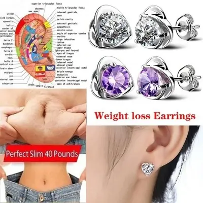 Picture of Fashion Therapy Weight Loss Earrings Energy

Slimming Stud Earrings for Women Arthritis Pain

Relieving Fat Burning Slimming 