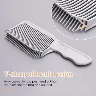 Picture of Fading Comb Professional Barber Clipper

Blending Flat Top Hair Cutting Comb for Men

Heat Resistant Fade Brush Salon Styling Tool White