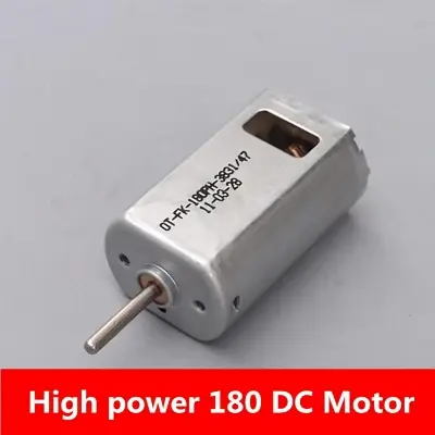 Picture of 180 High Speed Motor Strong Magnetic Carbon Brushed 180 Engine - High-Torque 180 Motor with Strong Magnetic Force for Various Applications Multicolor