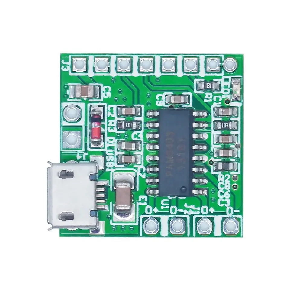 Picture of Pam8403 Micro USB Power 3W Stereo Audio Amplifier 5V USB Powered 