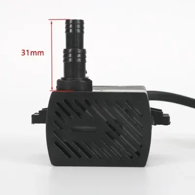 Picture of HM-100 Air Conditioning Fan Accessories Submersible Pump Cold Fan Water Pump Chiller Suction Pump 8W Universal Type Black
