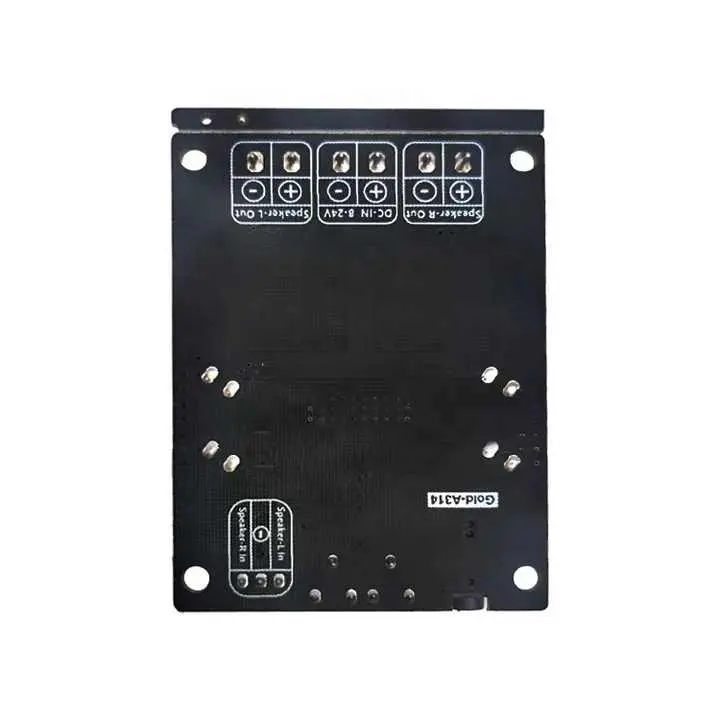 Picture of Gold-A314 2.0 Channel Amplifier Circuit Board 2*30W PCB TPA3118 Chip AUX Decodes Amplifier Amplifiers Black