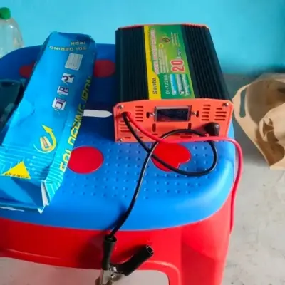 Picture of 12V 20A Smart Full Automatic Battery Charger Lead Acid Car Bus Solar Battery charger with LED display 12V 20A