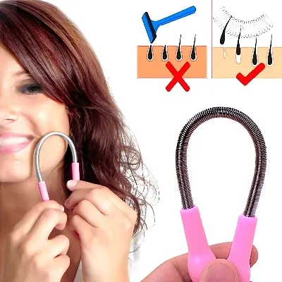 Picture of Face Hair Remover Woman Epilator For Face Hair Removal Facial Hair Remover For Women Epilator Cleaner Stick Makeup Tools Multicolor