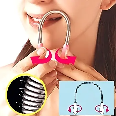 Picture of Face Hair Remover Woman Epilator For Face Hair Removal Facial Hair Remover For Women Epilator Cleaner Stick Makeup Tools Multicolor