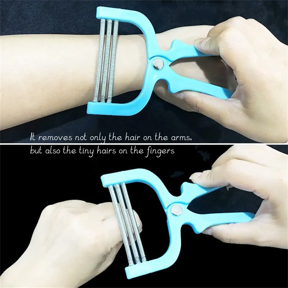 Picture of Facial Epilator Facial Hair Remover Safe Removal Tool Face Beauty Threading Shaving Removal Stick Hair Epilator Wax Multicolor