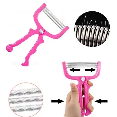 Picture of Facial Epilator Facial Hair Remover Safe Removal Tool Face Beauty Threading Shaving Removal Stick Hair Epilator Wax Multicolor