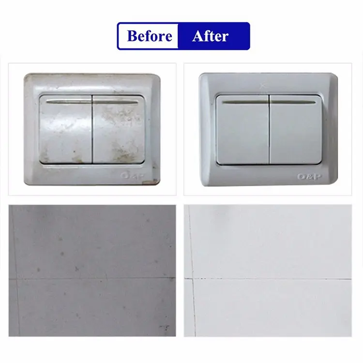 Picture of Magic Sponge Clean up car interiors, leather chairs, mirrors, seats, steering wheel, household appliances, wood surface, wall, doors, and floors, sofa, athletic shoes, purse, plastic surface, cups, etc. Multicolor