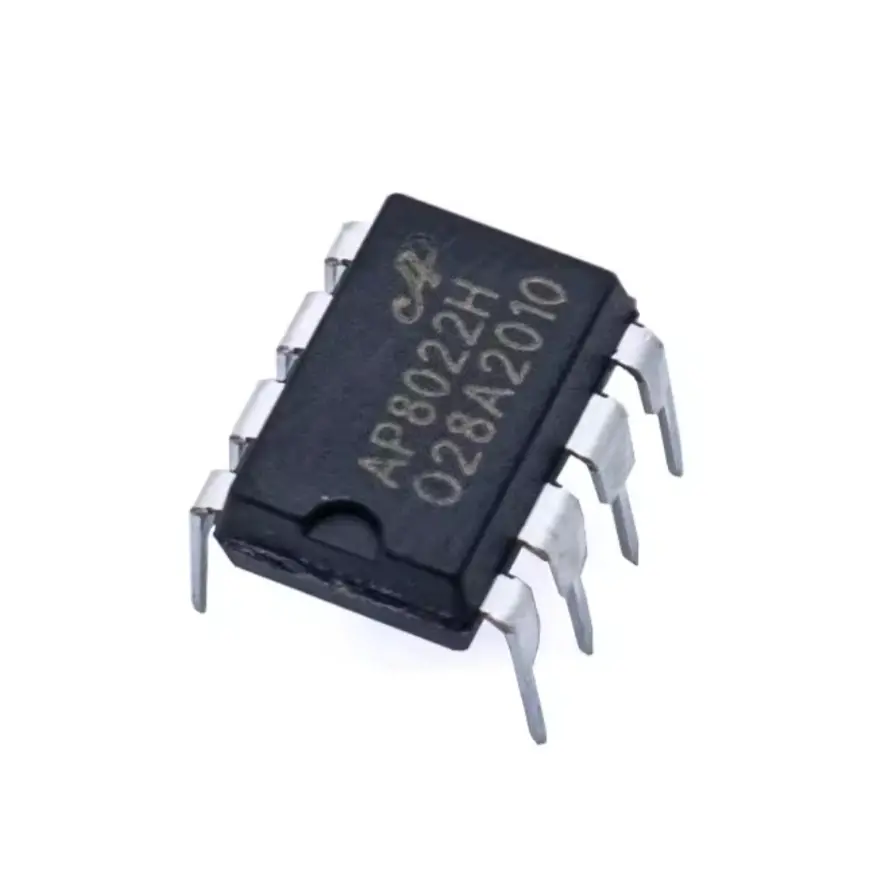 Picture of AP8022H PWM Power Mosfet Direct Plug DIP-8 Switching Power Management Module Chip IC for Commonly Used Induction Infrared Cooker Power Baord Black
