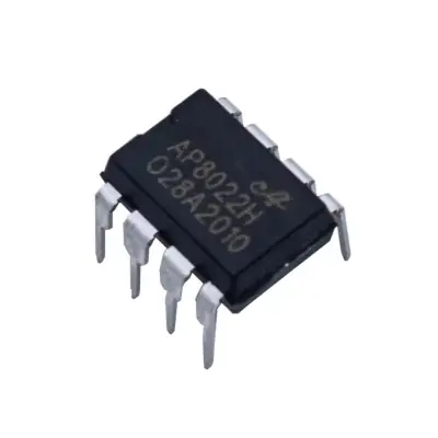 Picture of AP8022H PWM Power Mosfet Direct Plug DIP-8 Switching Power Management Module Chip IC for Commonly Used Induction Infrared Cooker Power Baord Black