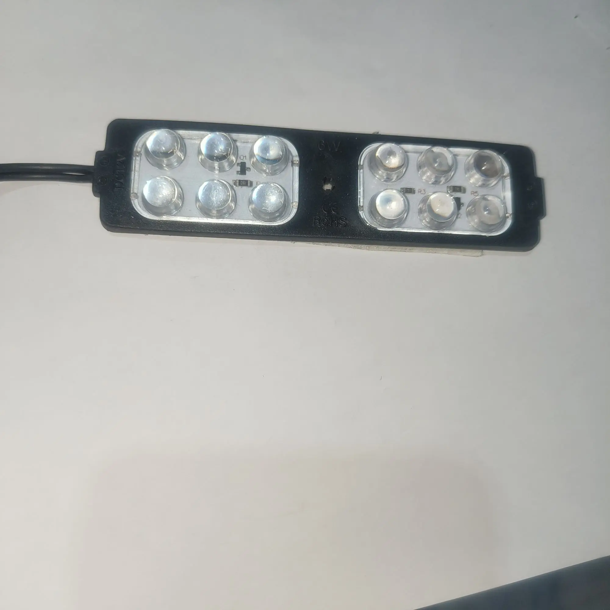 Picture of 12V LED Flashing Light 12 LED 6W use Car Bus Bikes 5 Flashing Mode Multicolor