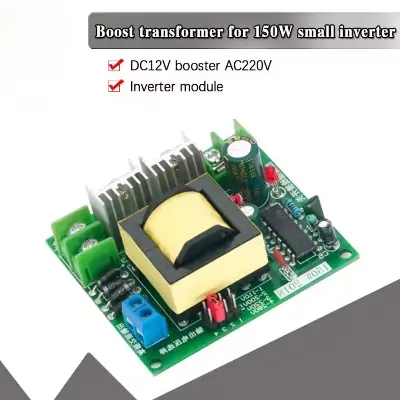 Picture of 150W DC-AC 12V to 110V 200V Converter Booster Module High Power Step Up Inverter Converter Constant Power Supply Regulator Multicolor