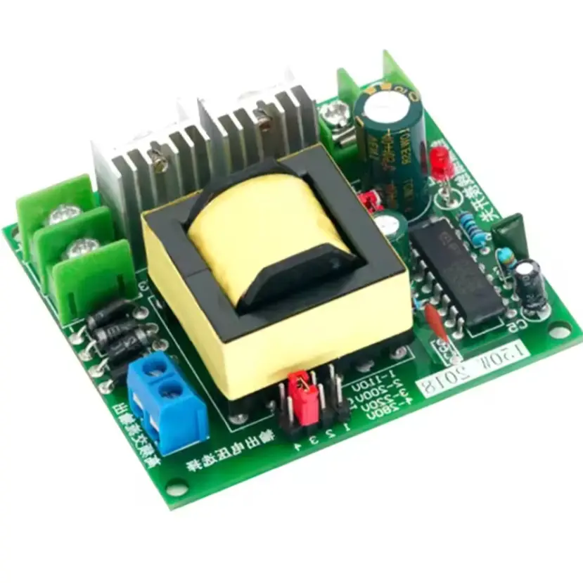 Picture of 150W DC-AC 12V to 110V 200V Converter Booster Module High Power Step Up Inverter Converter Constant Power Supply Regulator Multicolor