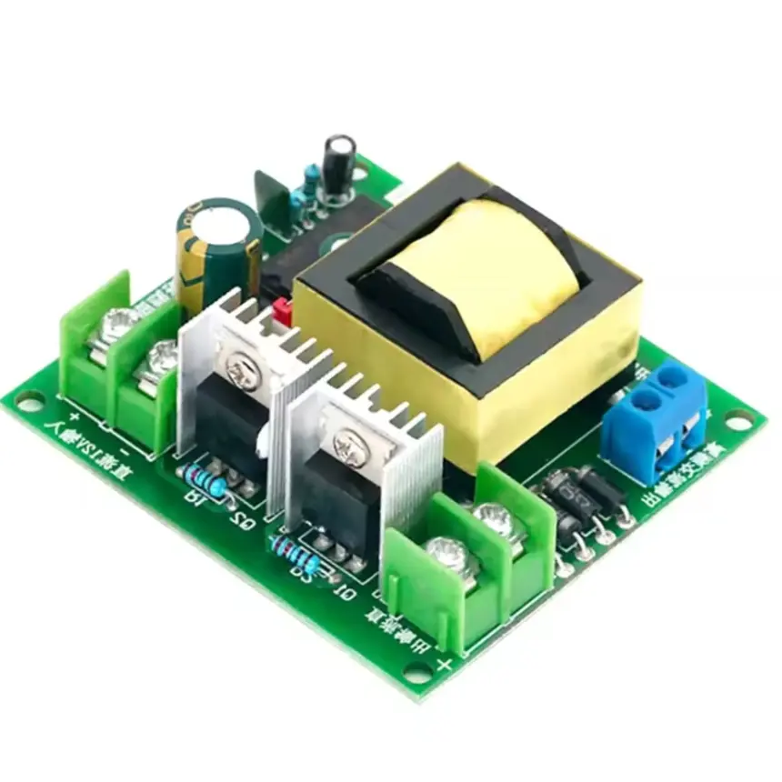 Picture of 150W DC-AC 12V to 110V 200V Converter Booster Module High Power Step Up Inverter Converter Constant Power Supply Regulator Multicolor