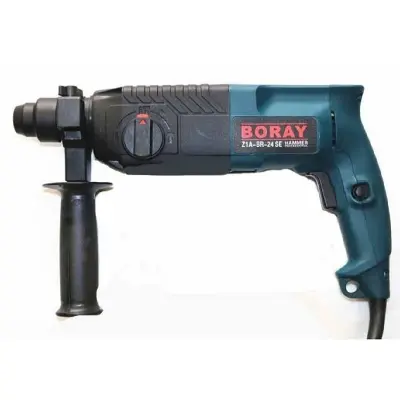 Picture of BORAY Rotary Hammer Drill Machine AC 220v 20-22mm Professional Hammer Mode Knife Mode Heavy Duty Hammer Drill Machine For Drilling Wall
 Wood Plastic Multicolor