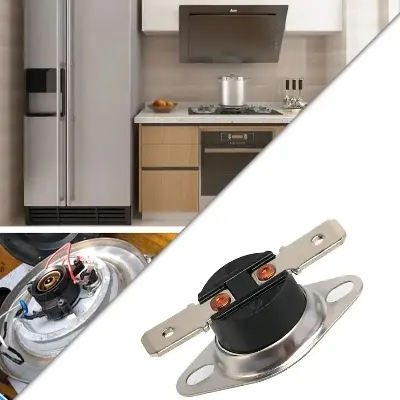 Picture of Thermal Control Switch Aopin KSD301 Normally Closed NC 85 Degree 250V 10A Thermostat Temperature Switch Multicolor