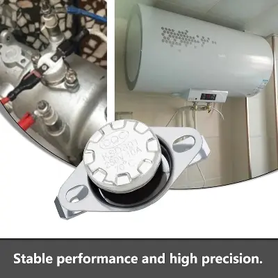 Picture of Thermal Control Switch Aopin KSD301 Normally Closed NC 85 Degree 250V 10A Thermostat Temperature Switch Multicolor