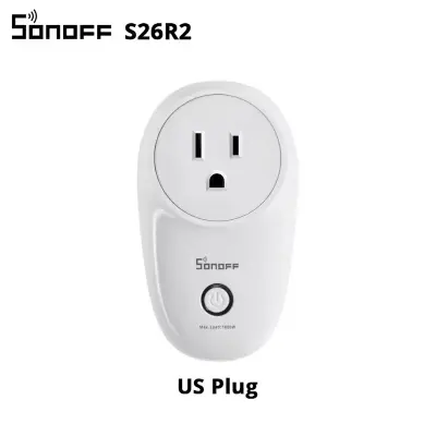 Picture of SONOFF S26TPB 10A WiFi Plug Wireless Power Socket US Smart Home Switch Works with Alexa SmartThings APP 10a 120v