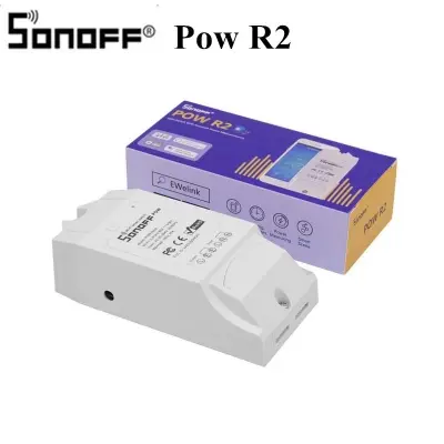 Picture of Sonoff Pow R2 15A WiFi Smart Switch – Monitor Energy Usage on App Multicolor