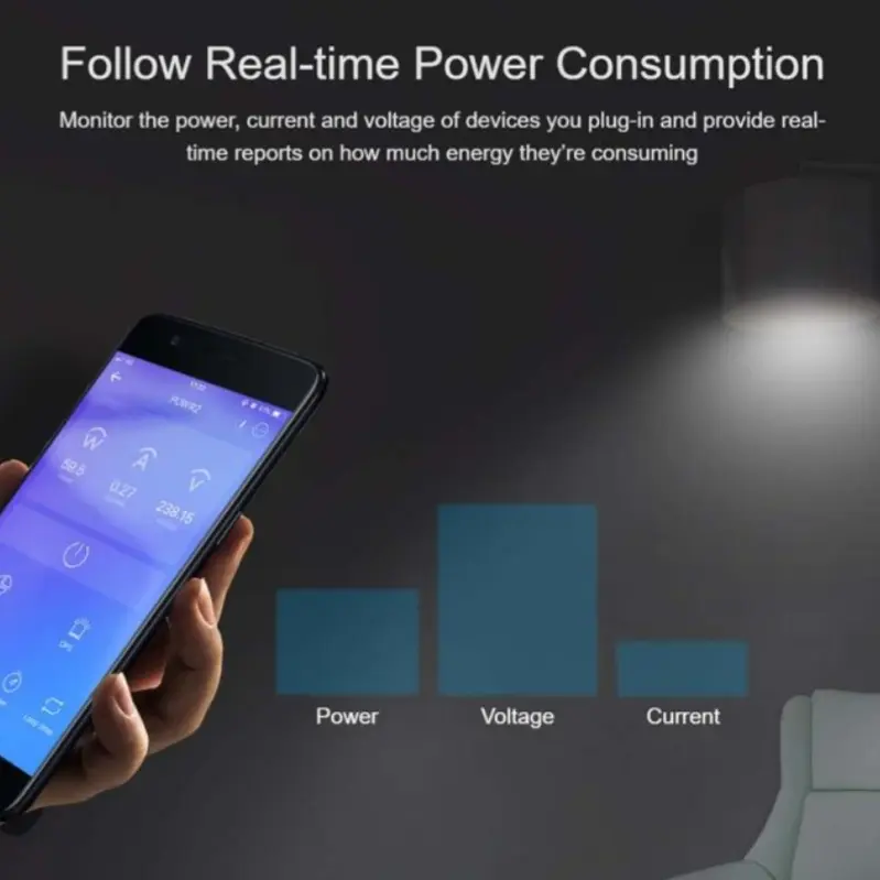 Picture of Sonoff Pow R2 15A WiFi Smart Switch – Monitor Energy Usage on App Multicolor