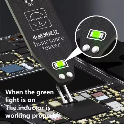 Picture of MaAnt Inductance Tester Motherboard Coil Tester Inductor Detector Repair Tool Electromagnetic Induction Quick Fault Check M093, Black