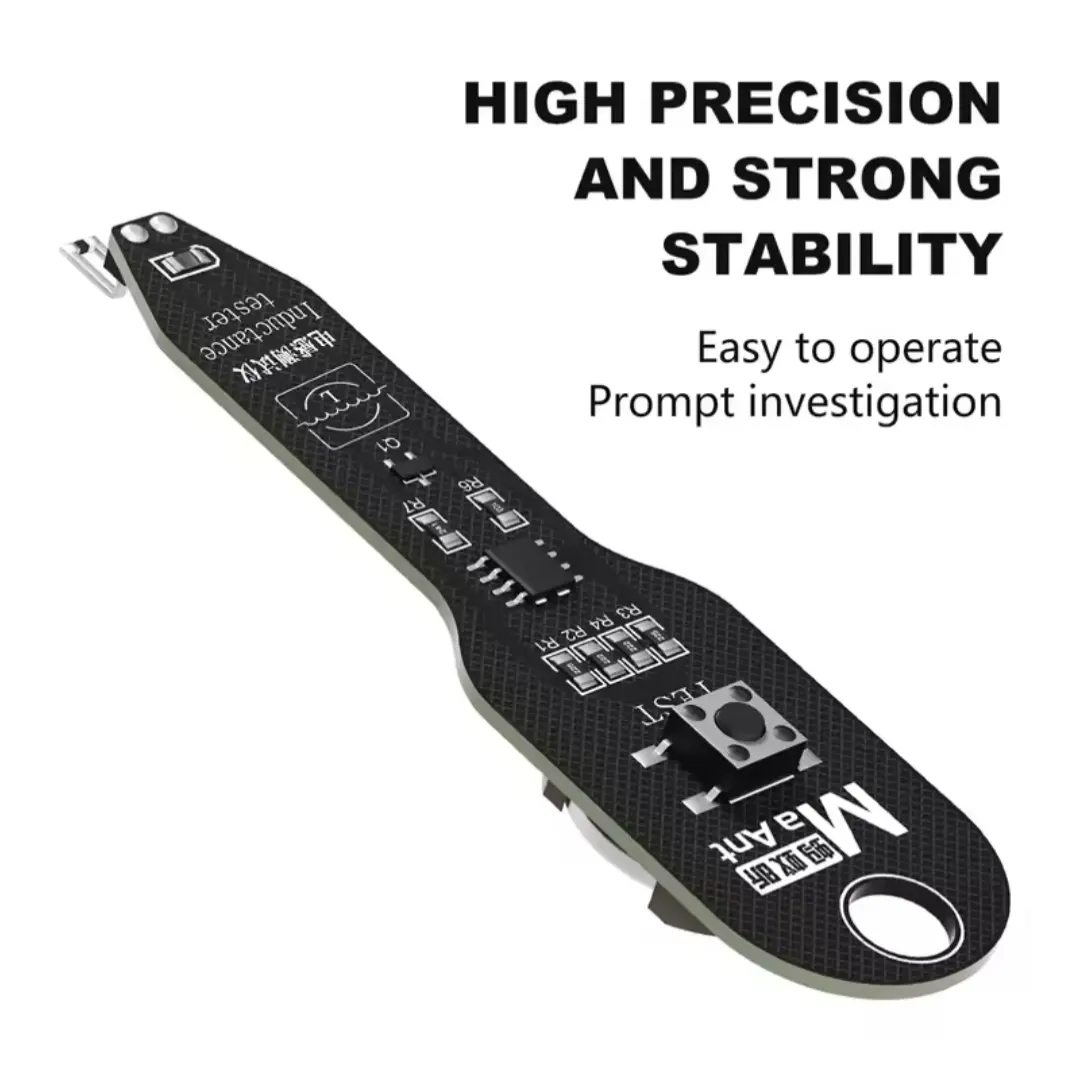 Picture of MaAnt Inductance Tester Motherboard Coil Tester Inductor Detector Repair Tool Electromagnetic Induction Quick Fault Check M093, Black
