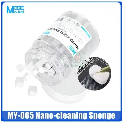 Picture of Maant MY-065 High Density Nano Cleaning Sponge High Adsorption Sponge Multi-Purpose Without Residual Motherboard Cleaning Tool 100pcs