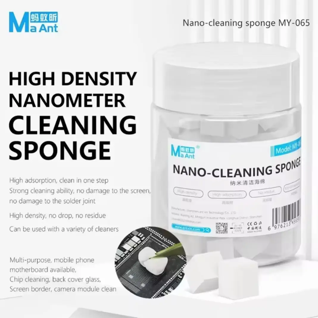 Picture of Maant MY-065 High Density Nano Cleaning Sponge High Adsorption Sponge Multi-Purpose Without Residual Motherboard Cleaning Tool 100pcs