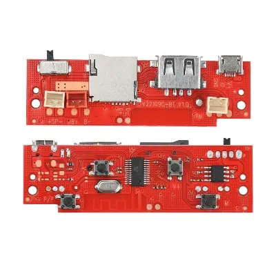 Picture of V109 5V Audio Circuit Board With Wires
Bluetooth Compatible Module Amplifier Board FM Radio 3W~5W DIY
Module With Battery Charging Port Micro USB Multicolor
