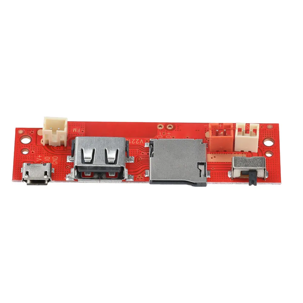 Picture of V109 5V Audio Circuit Board With Wires
Bluetooth Compatible Module Amplifier Board FM Radio 3W~5W DIY
Module With Battery Charging Port Micro USB Multicolor