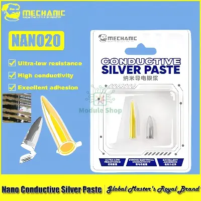 Picture of MECHANIC NANO20 Nano Conductive Silver Paste for iPhone Android Phone Repair Flexible Screen Circuit Repair ITO Silver Paste Multicolor
