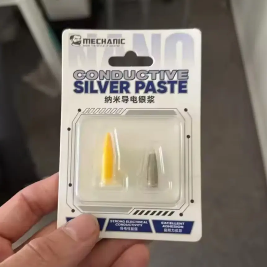 Picture of MECHANIC NANO20 Nano Conductive Silver Paste for iPhone Android Phone Repair Flexible Screen Circuit Repair ITO Silver Paste Multicolor