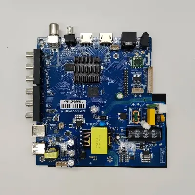 Picture of SP35229E.5 Bluetooth Vouce Control Smart WiFi LED TV Board with 35-110V Backlight Voltage and 1G + 8G Android 14 for 25W 35W 50W 32-42 Inches 