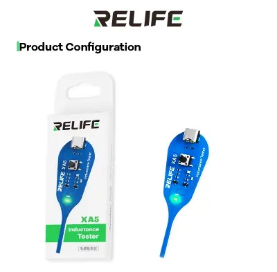 Picture of RELIFE XA5 Motherboard Coil Tester Inductor Detector Tool for PC Repair Electromagnetic Induction Quick Fault Check Multicolor