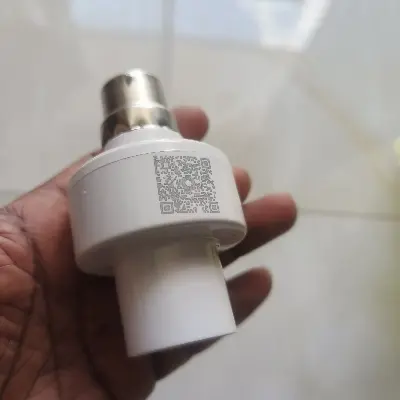 Picture of Smart Wireless Bluetooth App Control Lamp Holder B22/E27 Pin Type to E27 Thread Type LED Lamp Holder AC 85–265V Timer Control Adjustable Light Socket Converter E27 Pin to Thread