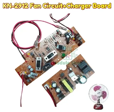 Picture of KN-2912 Charger FAN Circuit DC 6V Light Fan Charger Circuit Charging Control Fan Circuit Board For AC DC Charger Fans 