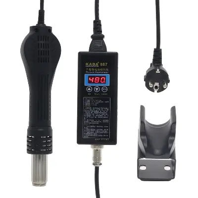 Picture of KADA 887 8858 Portable Digital Hot Air Gun BGA Rework Station Hot Air Blower Hot Air Gun Desoldering Repair Tools Multicolor