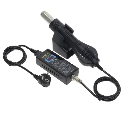 Picture of KADA 887 8858 Portable Digital Hot Air Gun BGA Rework Station Hot Air Blower Hot Air Gun Desoldering Repair Tools Multicolor