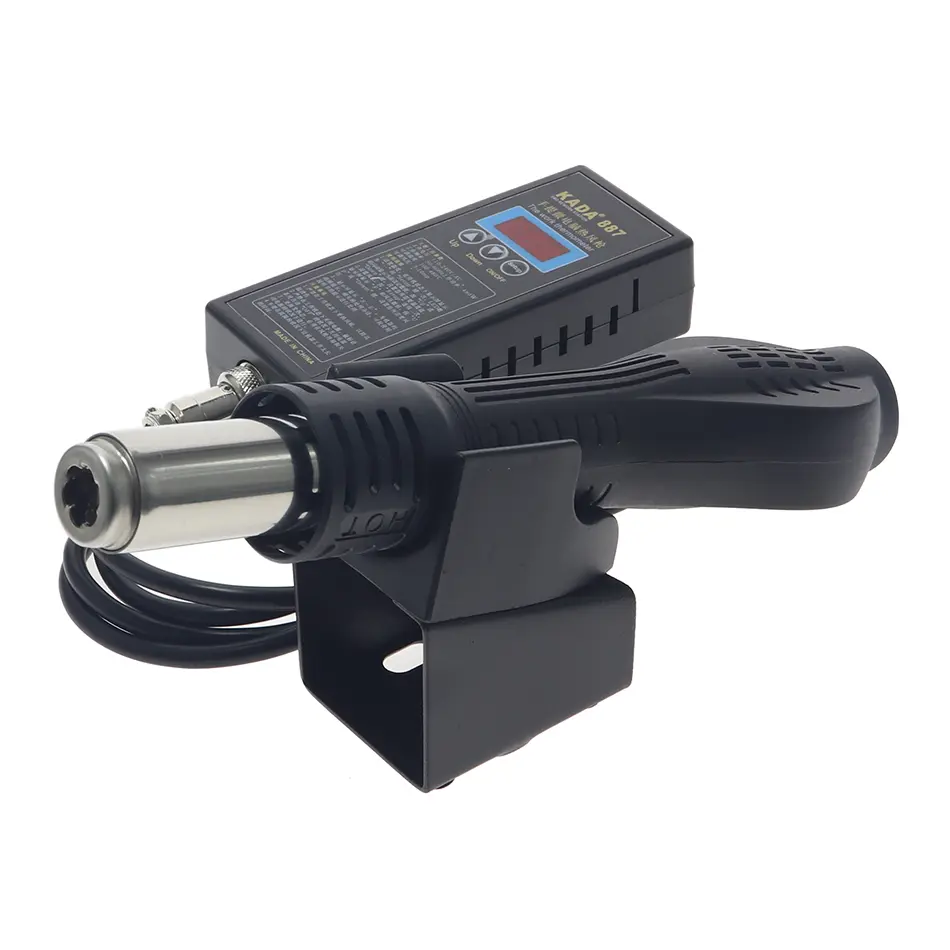 Picture of KADA 887 8858 Portable Digital Hot Air Gun BGA Rework Station Hot Air Blower Hot Air Gun Desoldering Repair Tools Multicolor