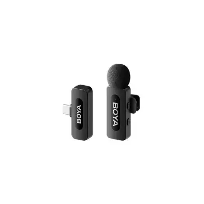 Picture of BOYA BY-V20 2.0 2.4GHz Wireless Microphone(1+2 for Type-C) for Type C Device's