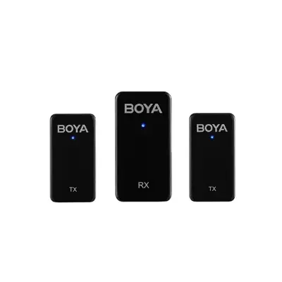 Picture of BOYA Wmic5-M2 Ultracompact 2.4GHz Dual-Channel Wireless Microphone System