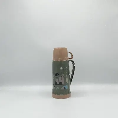 Picture of এক কাপ সহ আকর্ষণীয় প্রিন্টেড ভ্যাকুয়াম ফ্লাস্ক যা হালকা ও টেকসই, ভ্রমণ, অফিস ও আউটডোর ব্যবহারের জন্য আদর্শ | MNK SHOP - Multicolor