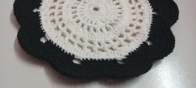 Picture of 06 Pcs Cotton Crochet Table Mat Set ✨ Handmade Round Placemat for Dining & Home Decor | MNK SHOP - …, Multicolor